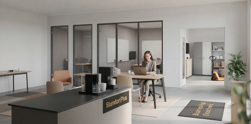 Business Hub Ostschweiz mit Büroflächen, Firmendomizil und Lagerflächen in Lütisburg